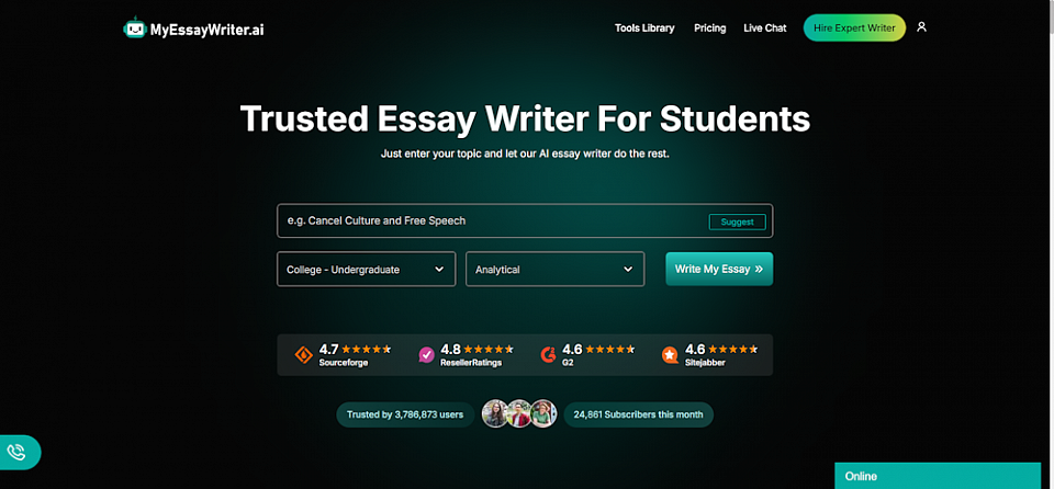 MyEssayWriter AI